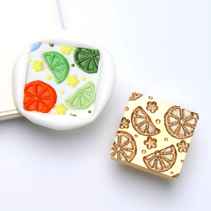 Brass Wax Seal Embossed for Wedding Invitation