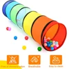 Kids Play Tunnel Tent for Toddlers Colorful Pop Up Crawl Toy for Baby or Pet with Breathable Mesh Collapsible Gift for Game 1