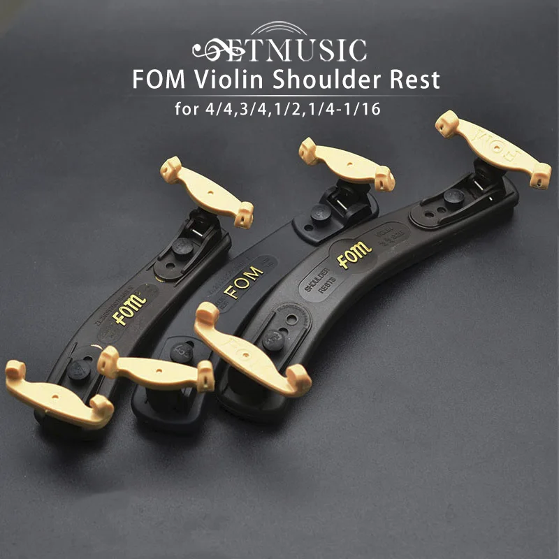 FOM Plastic Material Violin Shoulder Rest ME-044/045/046 for 1/2 1/4 -1/16 4/4 3/4 Fiddle Accessories | Спорт и развлечения