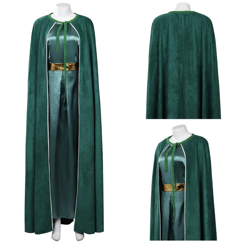 

Dragon Helaena Cosplay Costume Outfits Dress Cloak Halloween Carnival Disguise Suit For Adult Women Girls