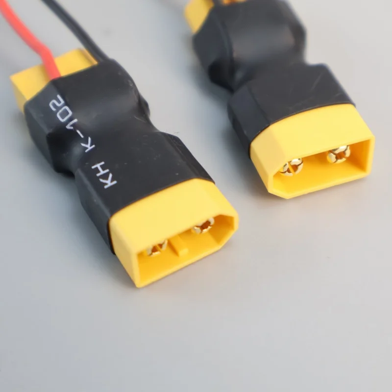 Adaptateur XT60 vers JST Mâle/Femelle pour Drone FPV - Lot de 1