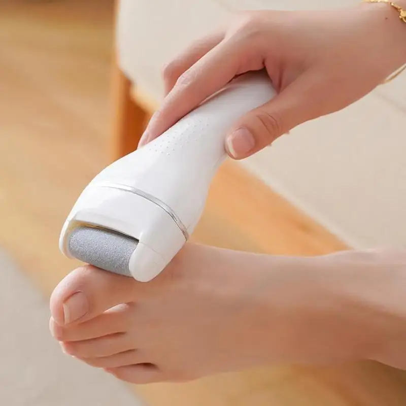 Electric Foot Callus Remover Waterproof Pedicure Scrubber Tool_voghion.com