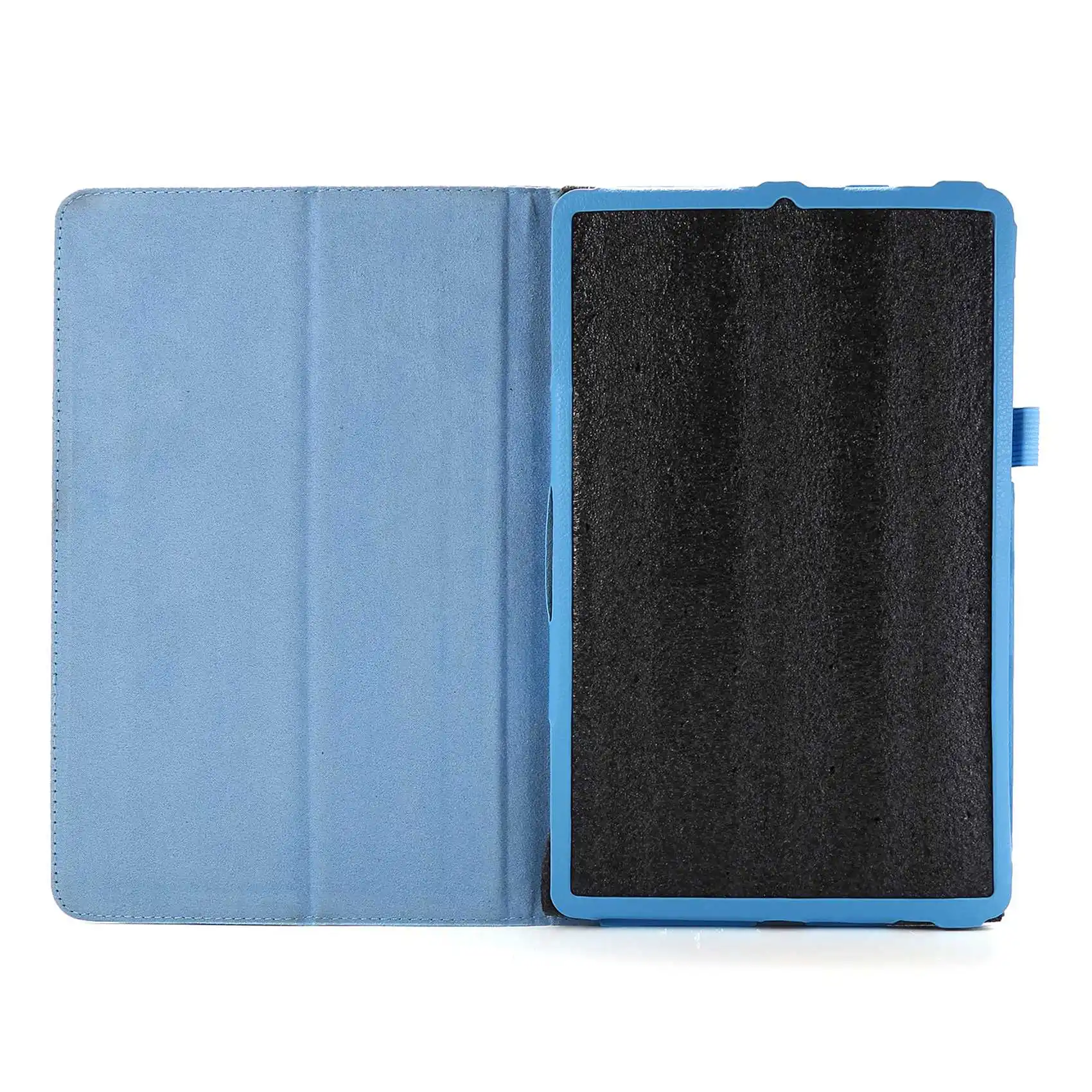 가죽 보호 케이스, 회전식 태블릿 케이스, 레노버 TB-X606F/X 브래킷 기능, 블랙 13.5 인치