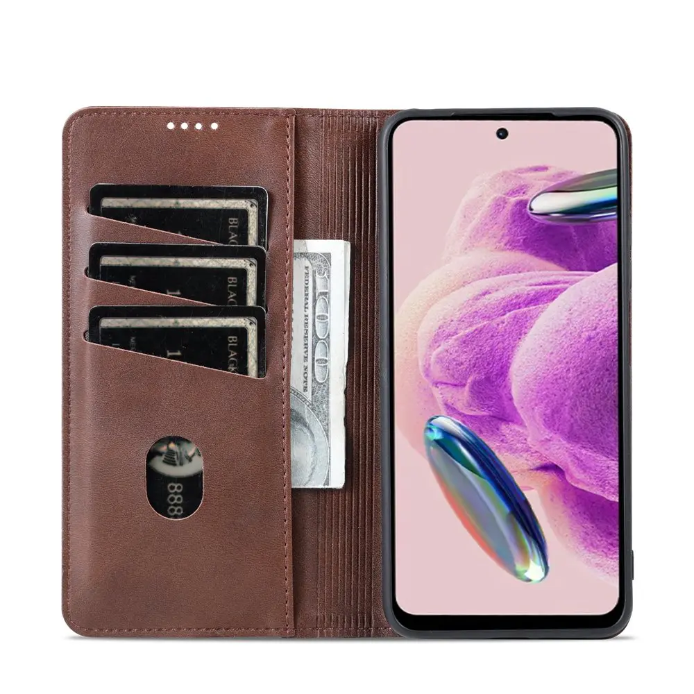 Magnetic Flip Case for POCO F5 Pro Case Leather Shockproof Card Holder Wallet Cover for Xiaomi POCO F5Pro F5 Pro