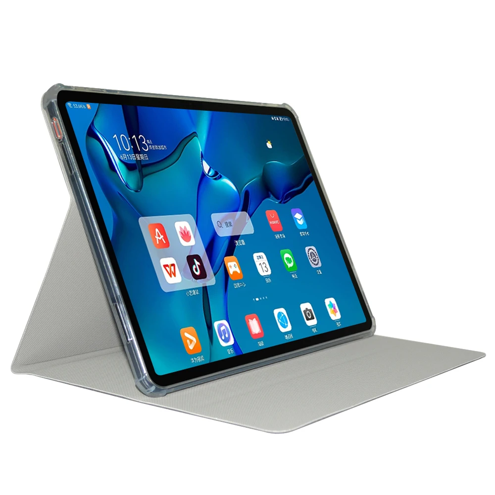 Premium Flip Book Cover with TPU Soft Back