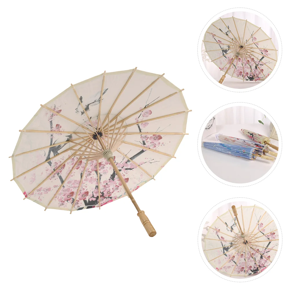 

Chinese Style Umbrella Photography Umbrella Decorative Oil Paper Umbrella Bamboo Dance Craft Decorative Flower Umbrella