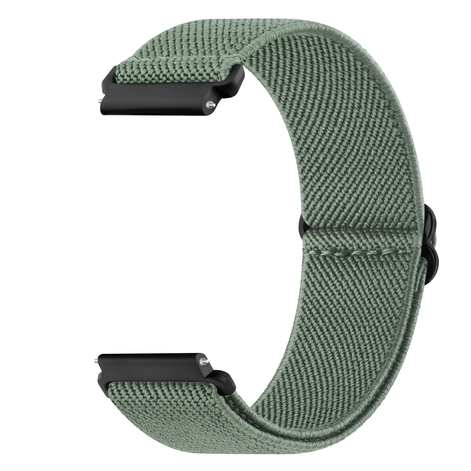 Elastic Nylon Sport Strap, 20mm/22mm - Versatile and Comfortable Band for Smartwatches