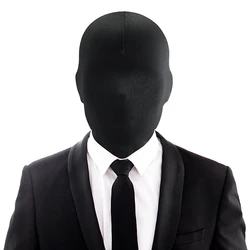Black Full Face UV Protection Balaclava Hat for Festivals and Cosplay (Black)