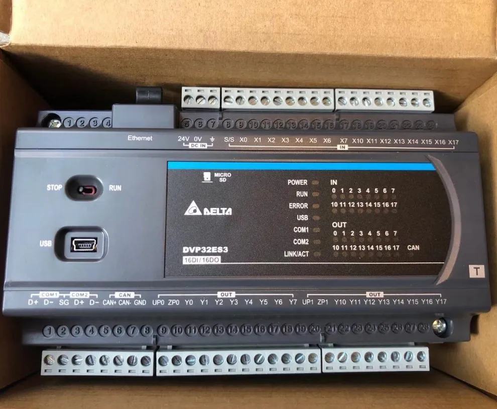 

Delta ES3 серии DVP32/48/64/80ES300/11/T/R с CANopen 8-channel 200K Pulse