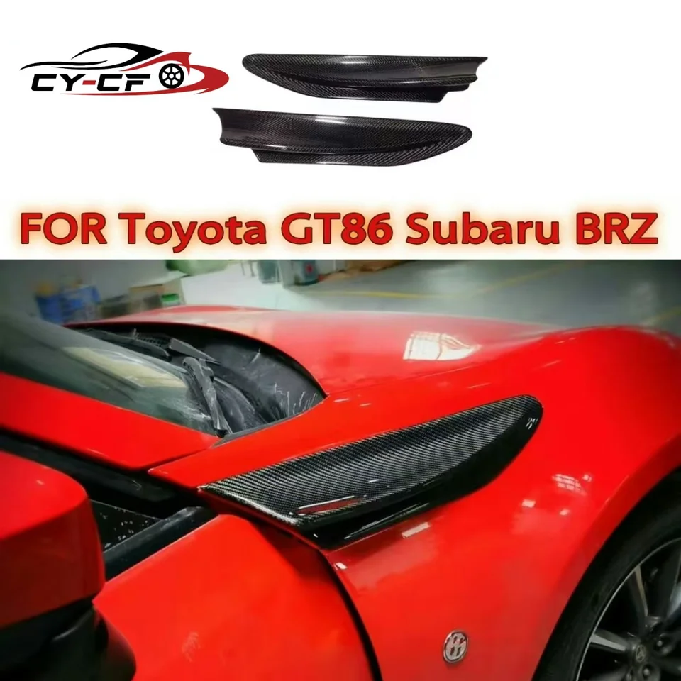For 2013-2019 Toyota GT86 BRZ ZN6 ZD6Carbon Fiber TRD Style Fender