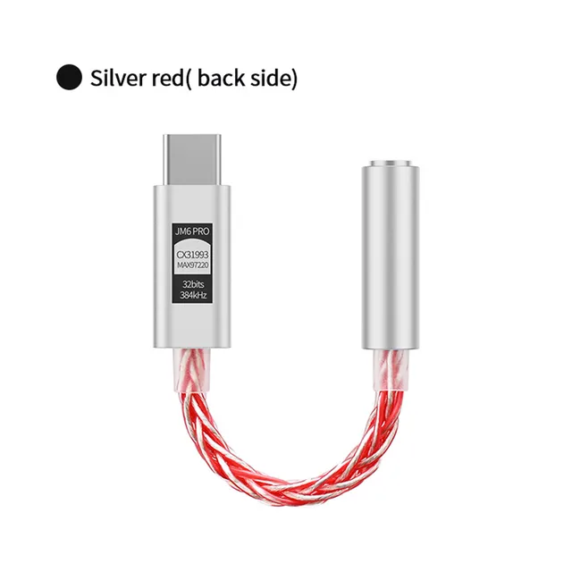 Adattatore USB C To Jack 3.5 Mm - DAC Audio Alta Qualità 32bit/384kHz Con Chip CX31993 Per Smartphone - Foto 2