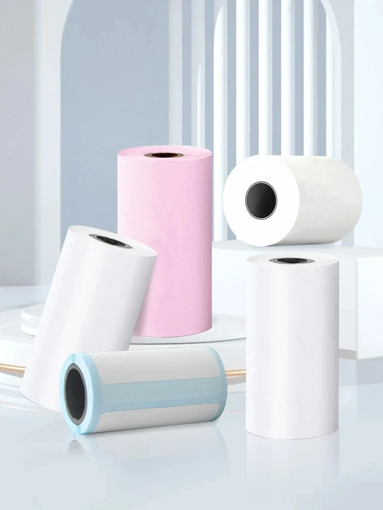 Thermal Paper 57MM Rolls Mini Printer Self-adhesive Label Sticker For Mini Printer Kids Instant Print Camera