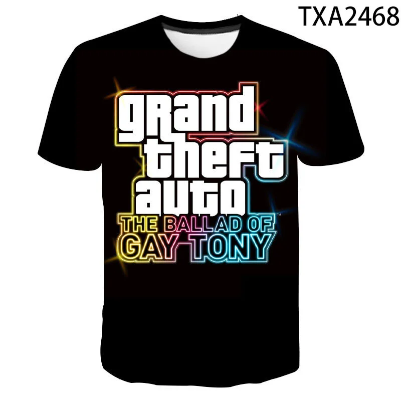 

Футболка унисекс с принтом «Grand Theft Auto Game Gta 45»