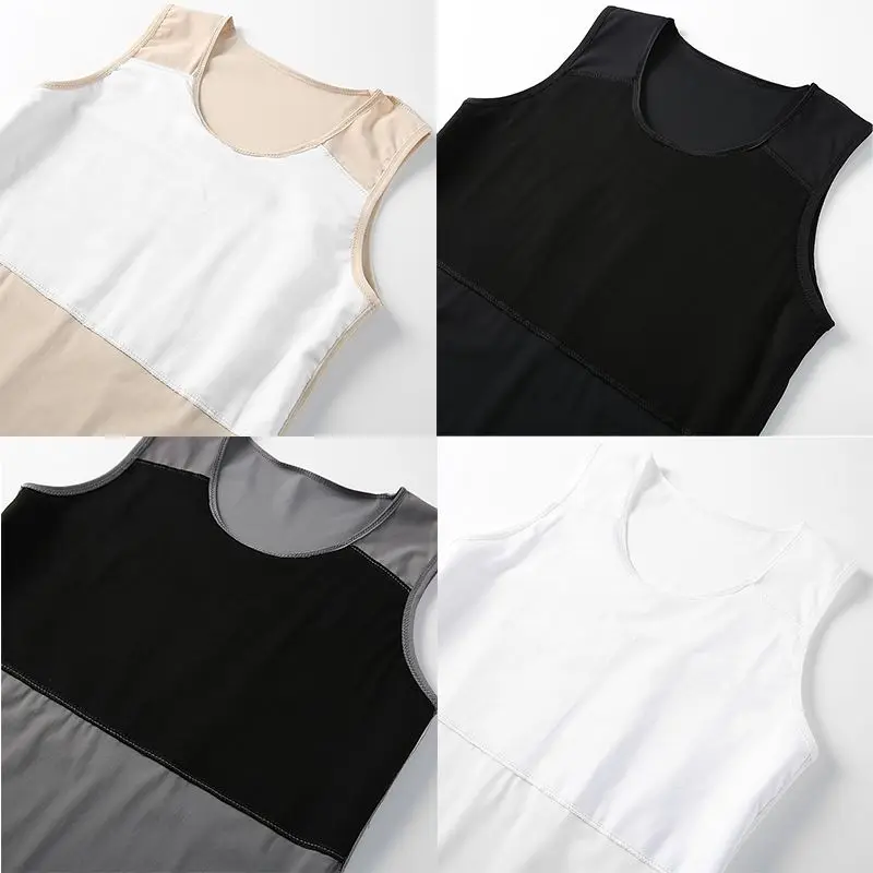 Description Picture 4 of itemWomen Tank Top Pullover Chest Binder Cotton Breast Binder Flatness Breathable Trans Binder Tomboy Singlet