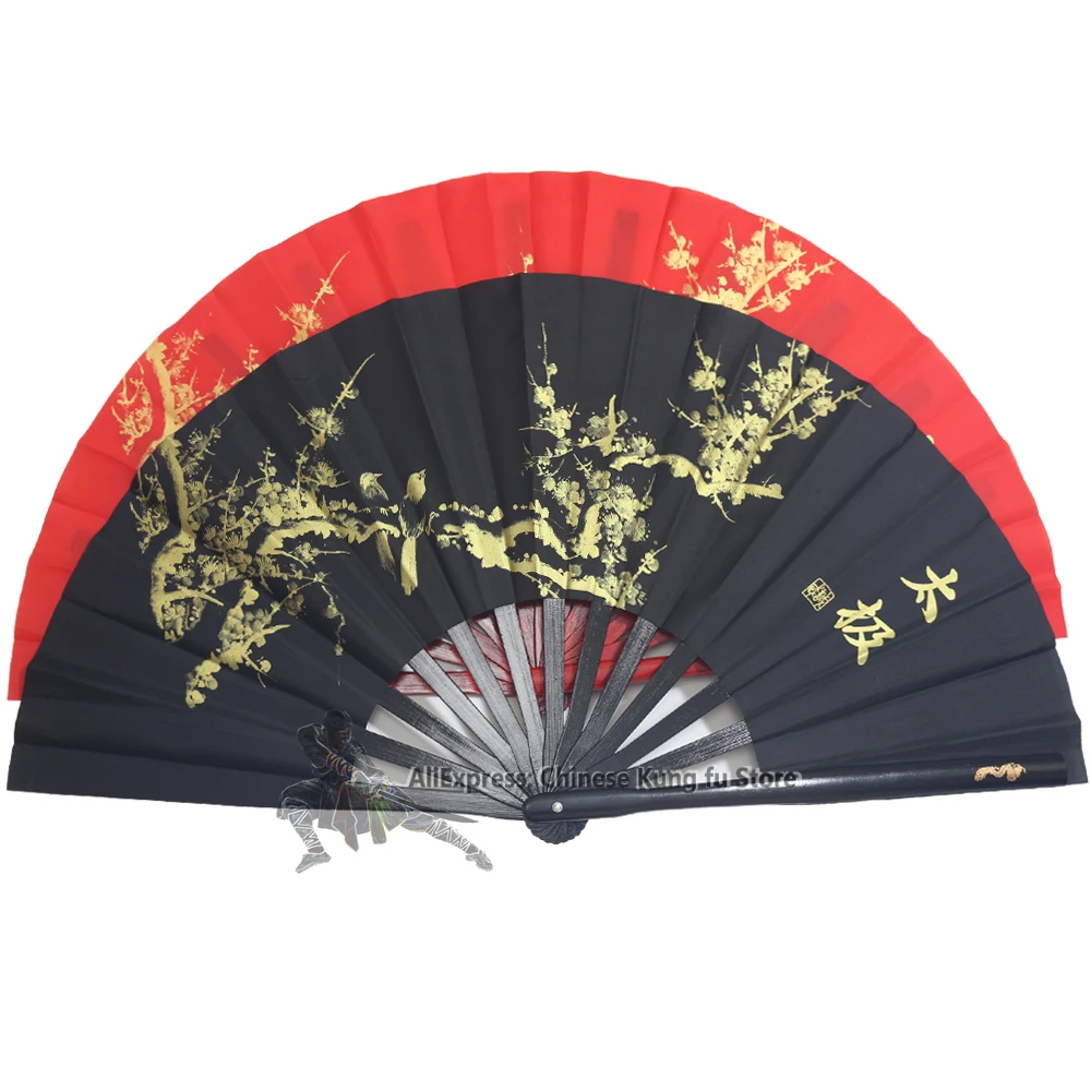 Bamboo Chinese Kung fu Fans Tai Chi Training Fan Wushu Martial arts Equipment