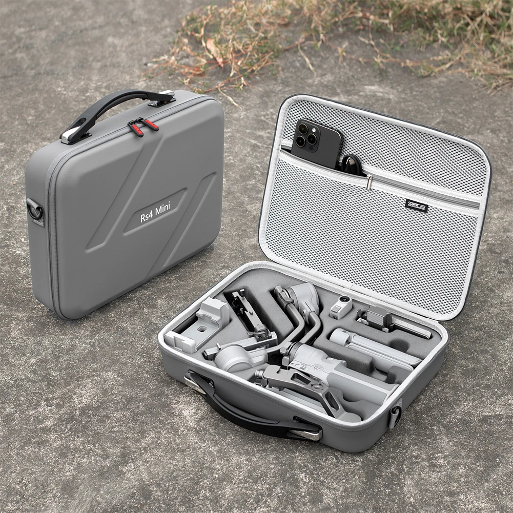 Portable Storage Case PU Travel Shoulder Bag for DJI RS4 Mini Ronin 4 Mini Handheld Stabilizer