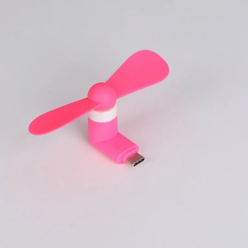 Creative Mini Micro Portable Fan Mobile Phone Mini Fan Charging Treasure Cooling Fan For Type-C USB Gadget Fans Tester 10 S80bd4e21dd9941b58ed23109aa9d645cl