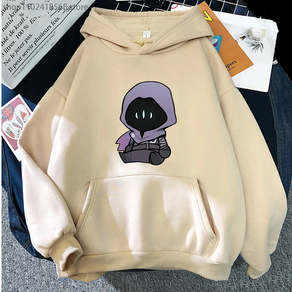 

Omen VALORANT Hoodie Men Vintage Sweatshirt HIP HOP Clothes for Teens Harajuku Lounge Wear Cartoon Printed Students Clothes