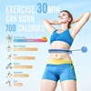 Hula Circle sport Exercise Hoop Weight Loss and Slimming Exercise Fat Burning Fitness Equipment Adjustable with Detachable Knots 3