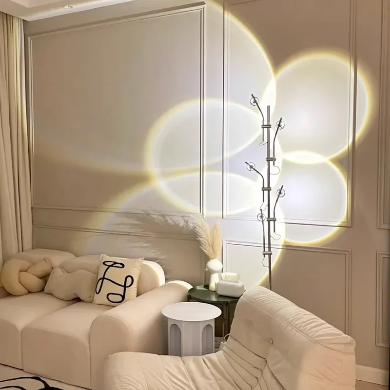 

Home Decorations Contemporary Lamp Creative Italy Design Rainbow Modern Led Floor Light Living Stand Bedroom Study Hotel SANDYHA