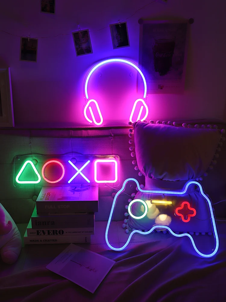 led-neon-lights-ps4-symbols-game-controllers-headphones-walls-esports-rooms-creative-decoration-lights-atmosphere-lights