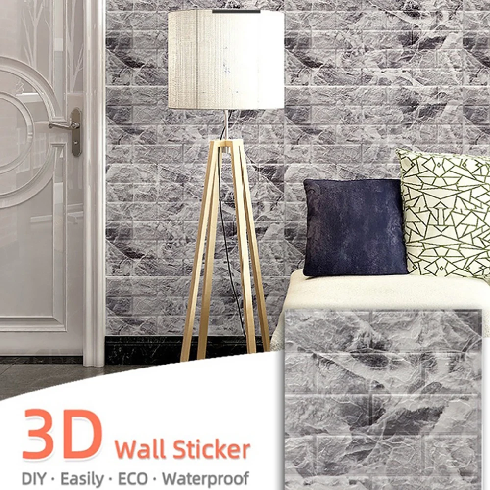 impermeavel autoadesivo faux brick wallpaper quarto home 03