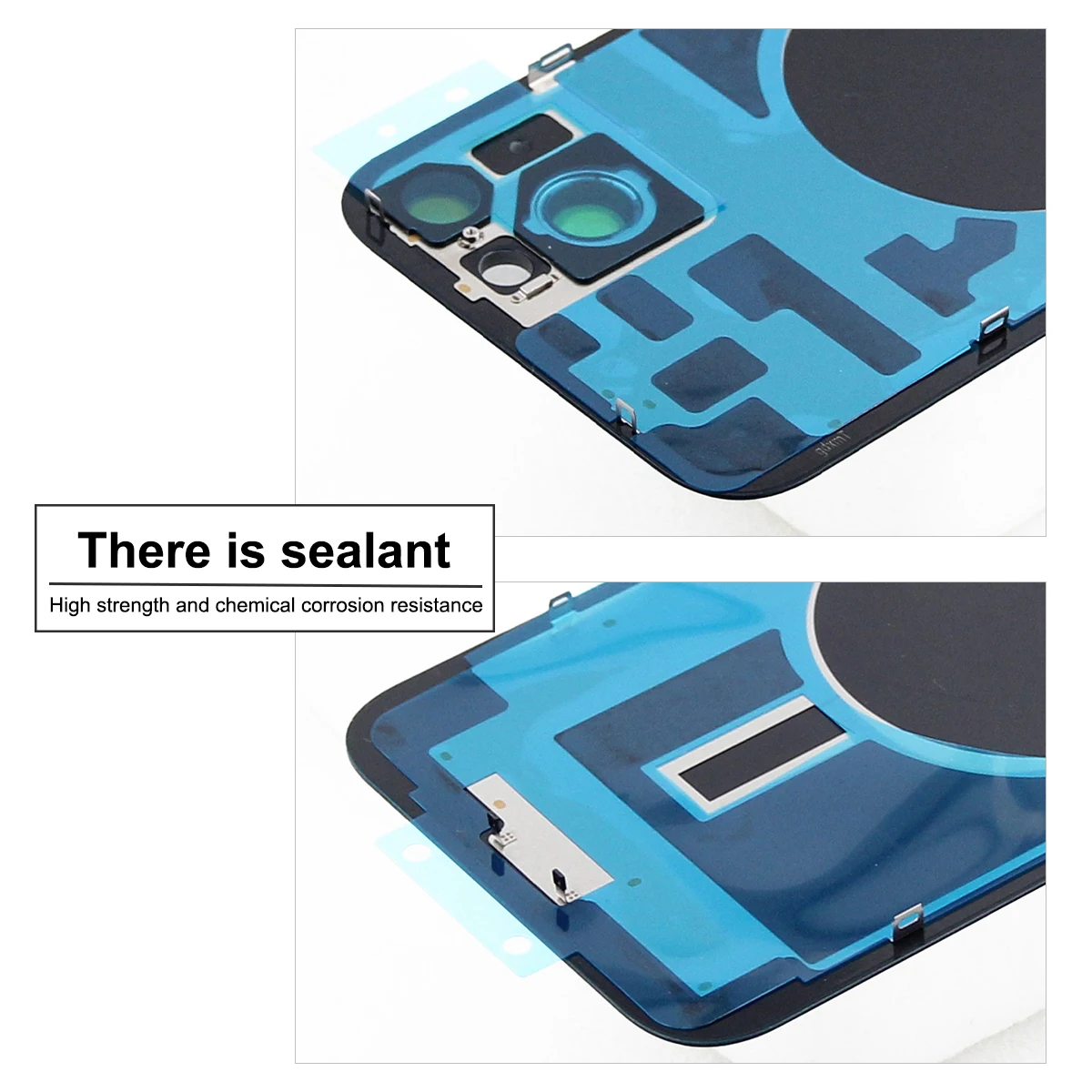 아이폰 14 14플러스 유리 배터리 커버 후면 도어 하우징 패널 케이스 카메라 렌즈 부품 아이폰 14 플러스 배터리 커버용