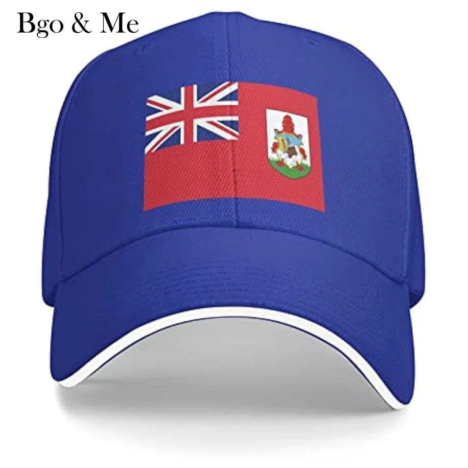 

Flag of Bermuda Unisex Baseball Cap Fits Men Women Adjustable Dad Hat Sandwich Bill Cap