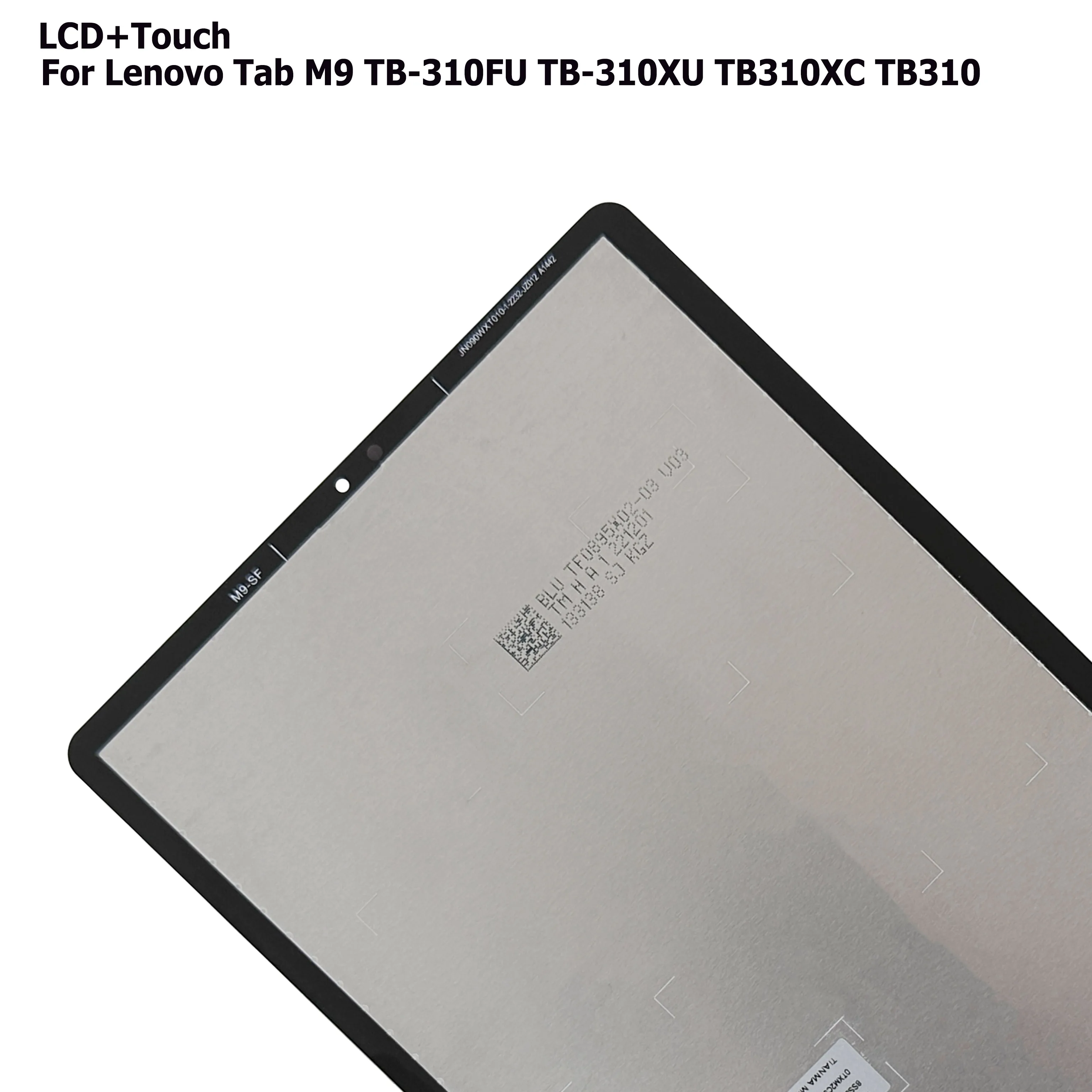 레노버 탭 M9 TB-310FU TB-310XU TB310XC TB310FU 터치 스크린 디지타이저 태블릿 Lcd 디스플레이 어셈블리 교체 용 9 인치 LCD