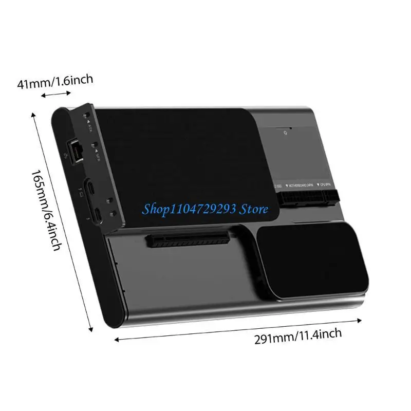 Y2GD Metal Mixture Streak 5 Dock, 이중 140W DOG 충전 및 데스크탑 스테이지 GPU 계약 강조