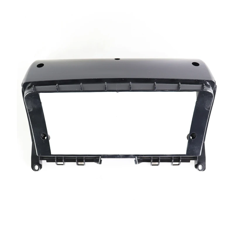 9 Car radio Installation Fascias Panel For Benz C Class 2007-2011 harness Power cable Canbus box Audio Dash Fit Pane