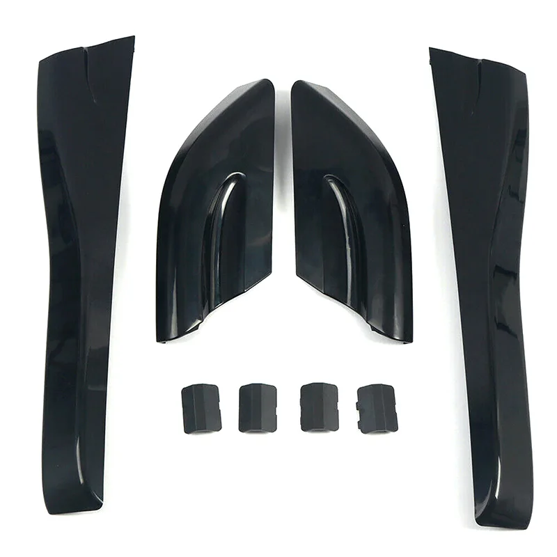 Car Exterior Parts 8Pcs/Set Car Roof Rack Protection Cover Fit For Hyundai Tucson 2004 2005 2006 2007 2008 Car Accessories Roof Rail Rack Leg Cover