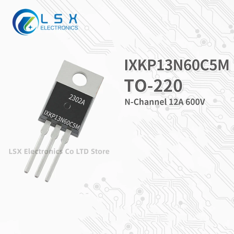 

10PCS NEW Original / IXKP13N60C5M TO-220 MOS12A 600V In Stock