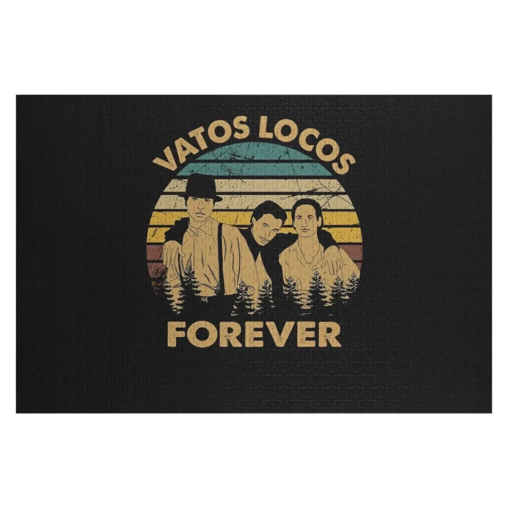 

Vatos Locos Forever Vintage Blood In Films Blood Out Jigsaw Puzzle Toddler Toys Custom Wood Puzzle