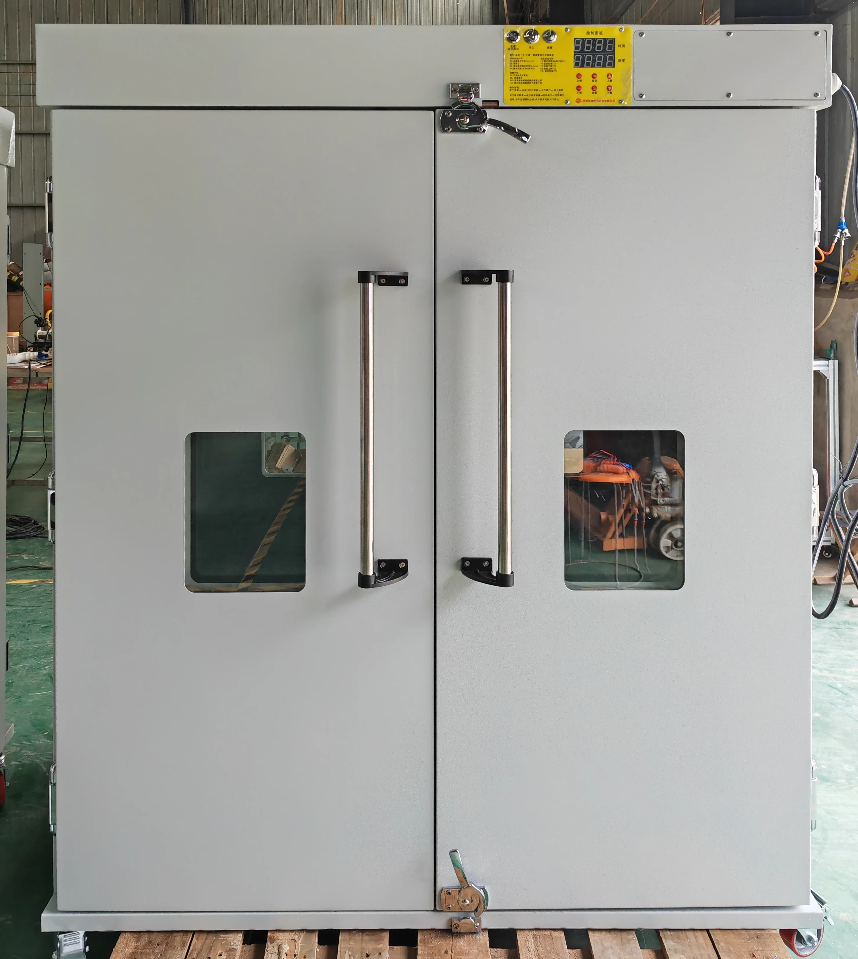 Double Door Hot Air Circulation Thermal Disinfection Drying Cabinet For Clothes Cups And Tablewares 2