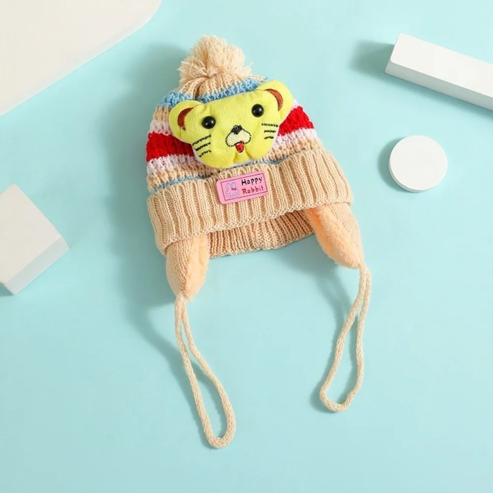 Knitted Warm Beanie Hat for Kids Outdoor Sports