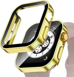 Premium Waterproof Case with Screen Protector and Back Cover - Series 4 5 6 SE 40mm (Golden)