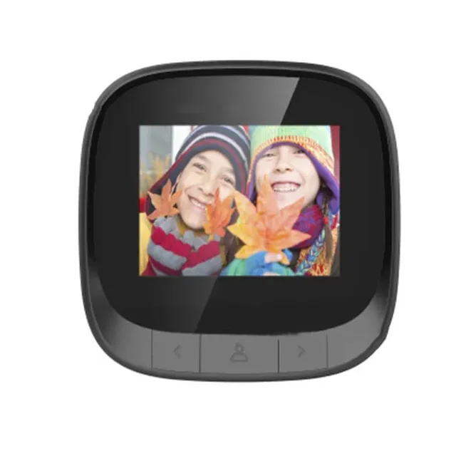 2.4 Inch Smart Electronic Door Viewer Infrared Night Door Peephole Camera LCD Screen Access Control Camera Photo Record Number 5