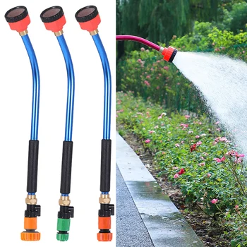 Efficient Plant Watering System with Stainless Steel Wand and 1000 Hole Plastic Nozzle for Delicate Water Sprinkling