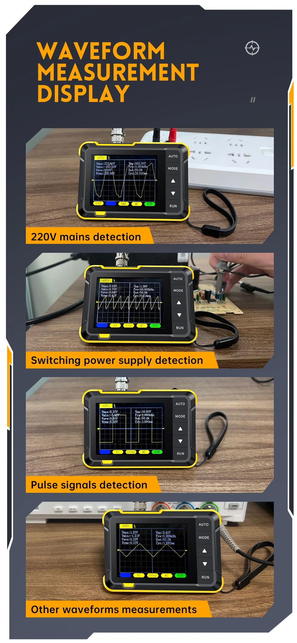 DSO-510 DSO-153 DSO-152 Handheld Tools