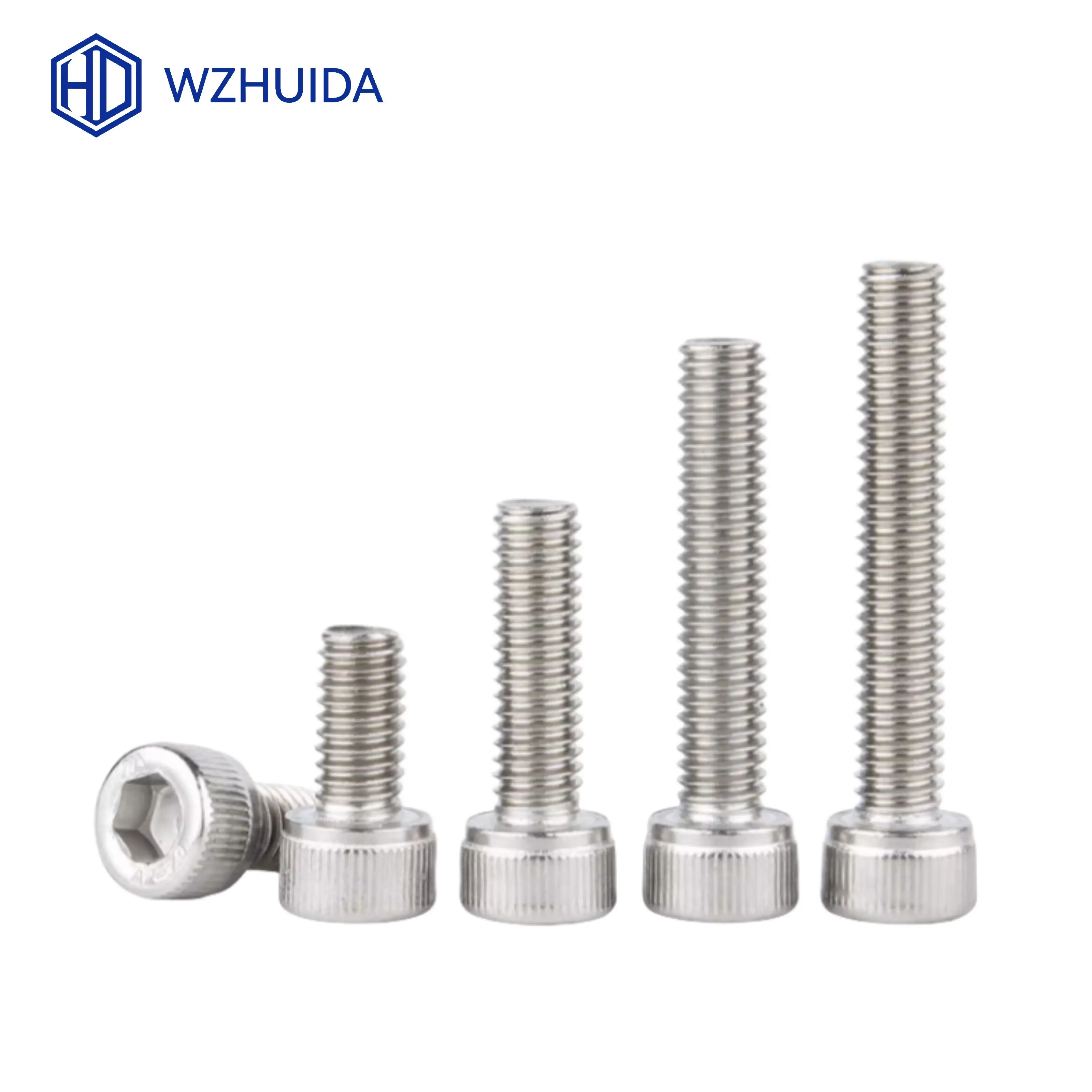 

20-50pcs M2 M3 M4 M5 304 A2-70 Stainless Steel DIN912 Hexagon Hex Socket Cap Allen Head Bolt Screw