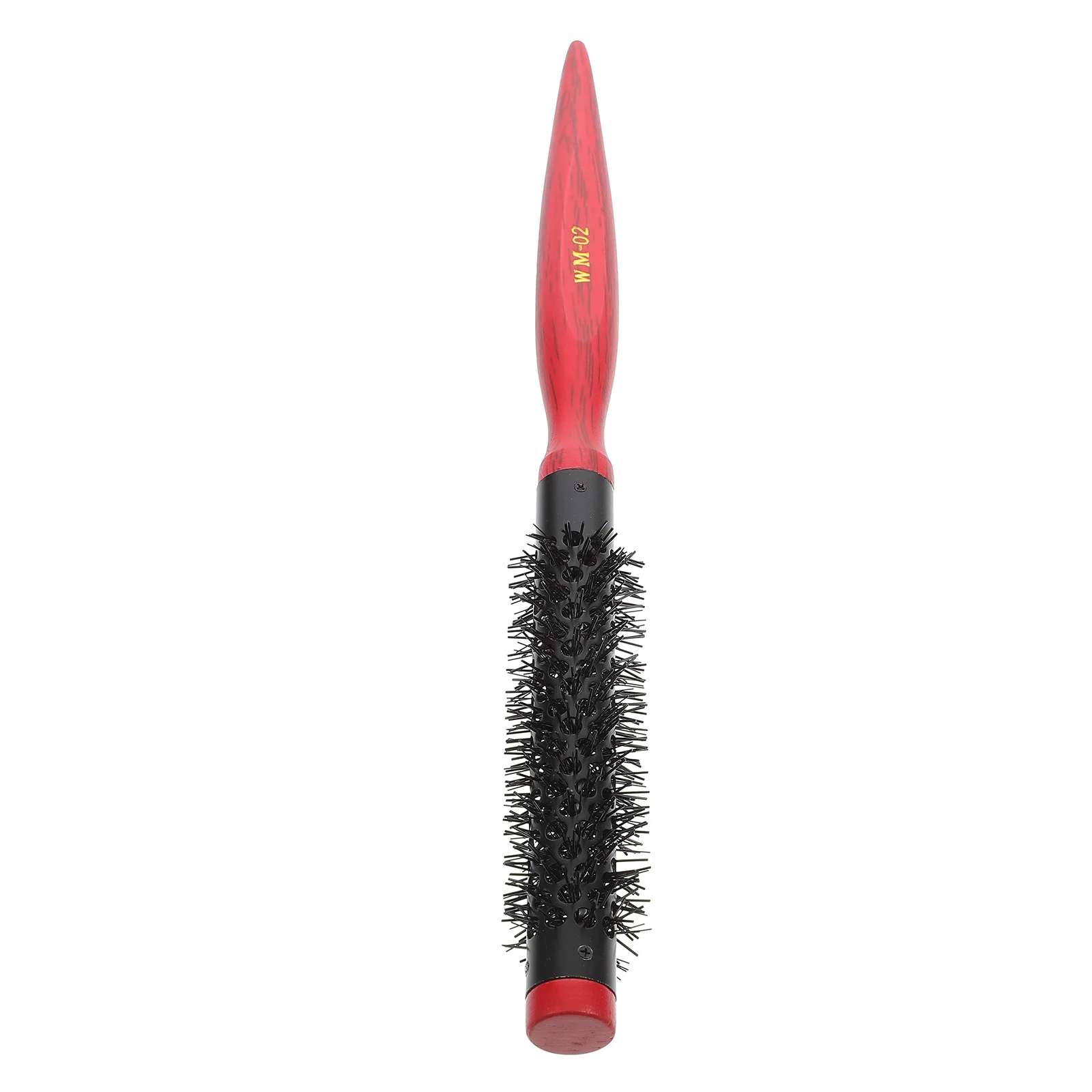 

Curly Hair Rolling Comb Brush Scalp Massage Professional Hairstyling Curling Mini Hair Crimper Nylon Bristle
