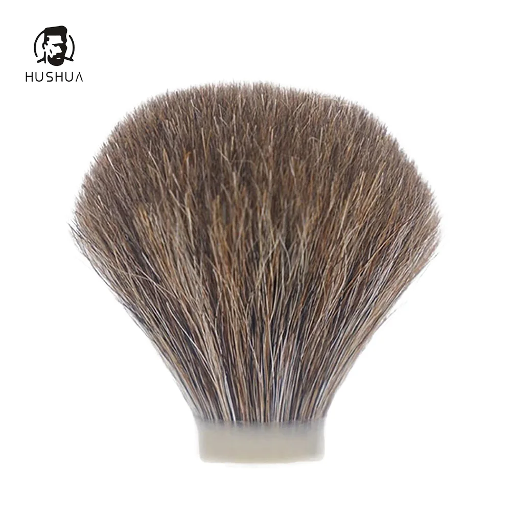 HUSHUA Synthetic Hair Knot For Shaving Brush 3 Color Class B, Handmade