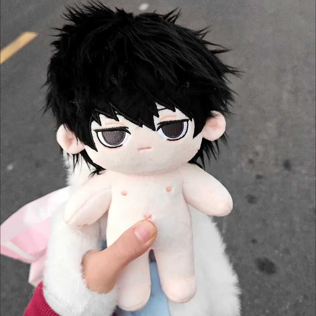 thumbnail image 1 of 20cm Death Note L.Lawliet Cotton Stuffed Doll Animation Plush Dress-up Toys for Children Adults Handsome Collectibles Gift Dolls, 1 of 4