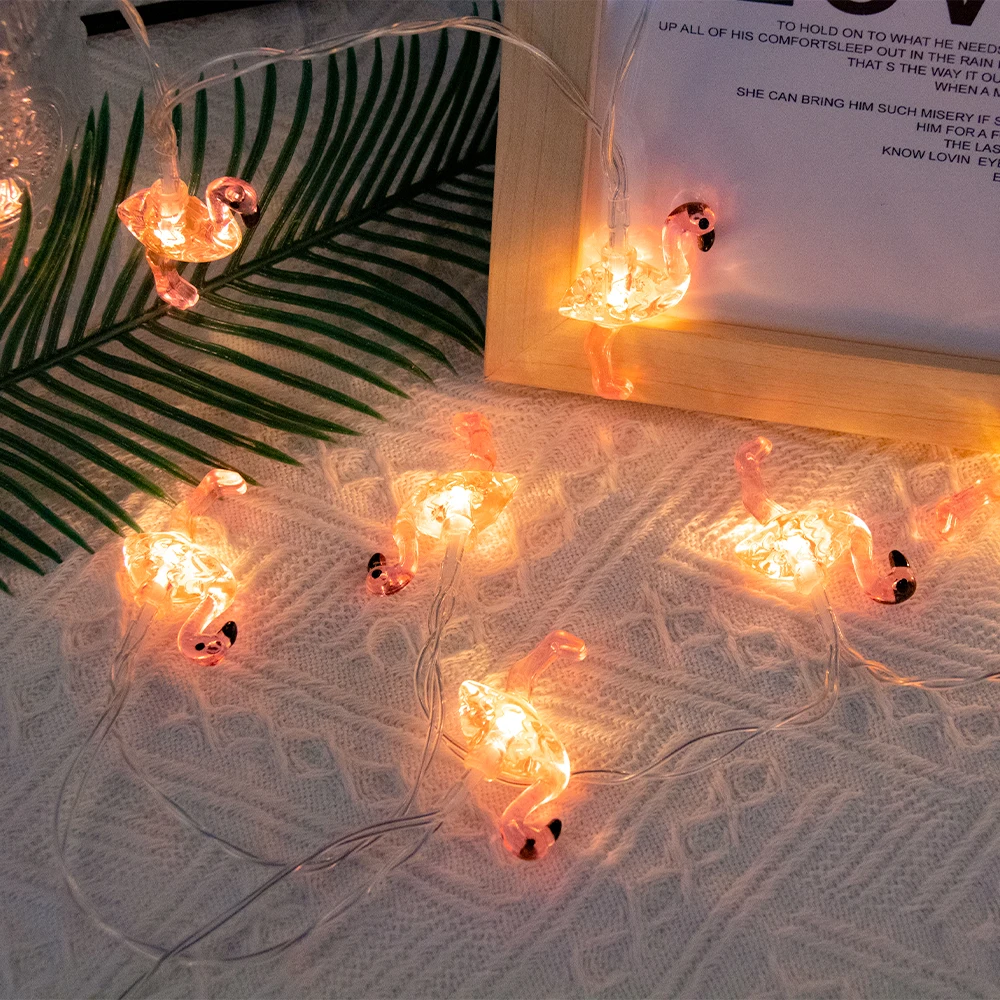 Campane a vento a LED a forma di albero di cocco, a energia
