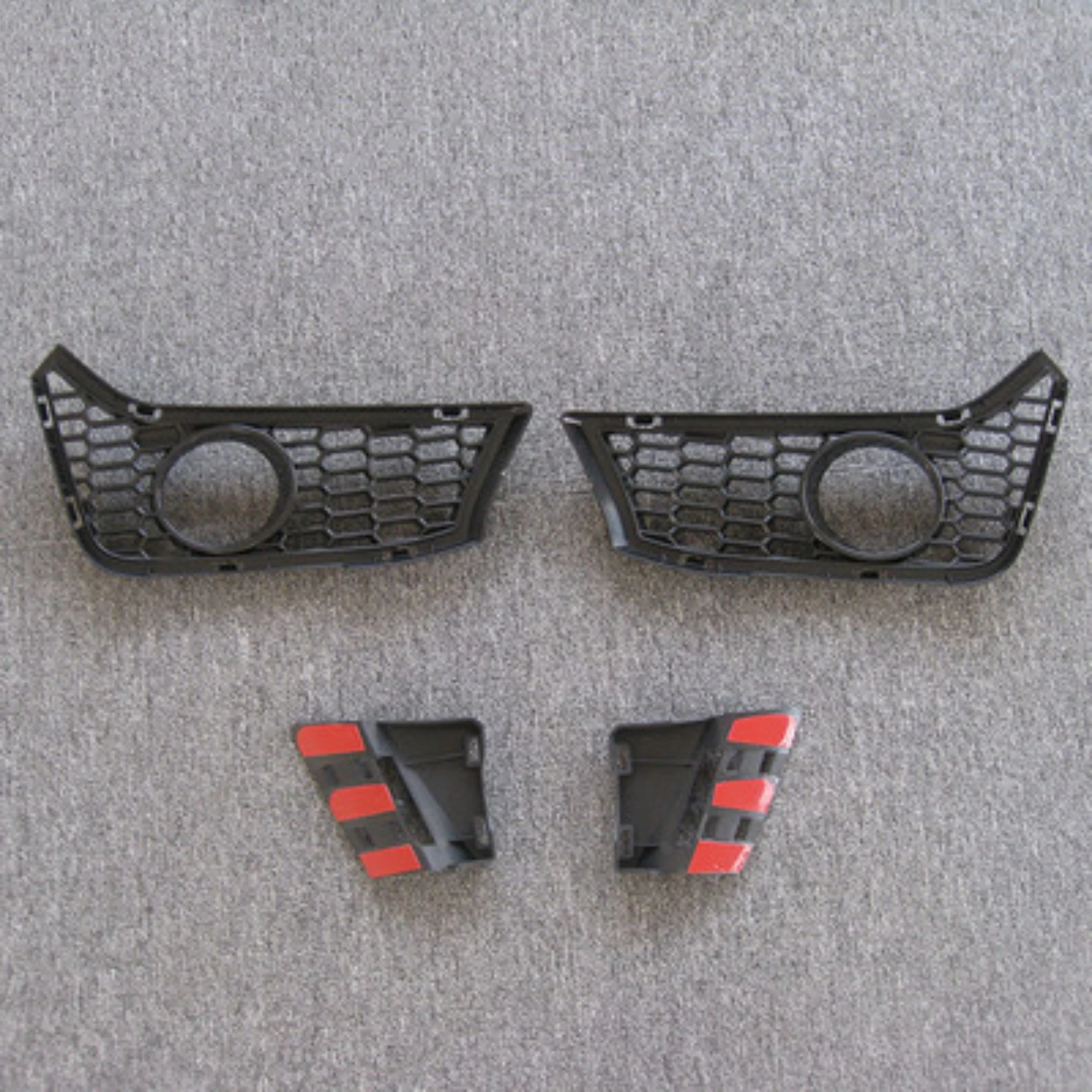 Front Fog Lamp Frame For BMW 3 Series F30 F35 Convert M3 Style Bumper Net Lower Bumper Grille Car Accessories