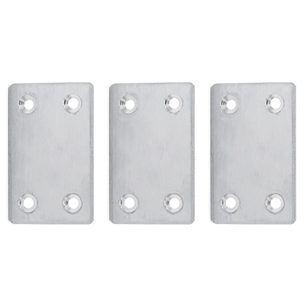 Description Picture 6 of itemWooden Angle Corner Brackets Furniture Flat Mending Repair Plate Fastener 4-hole Fixing Piece Furniture Connector Hardware
