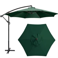 6 Bones Umbrella Replacement Canopy Waterproof 2m Parasol Replaceable Cloth UV Protection Detachable for Outdoor Beach Garden 1