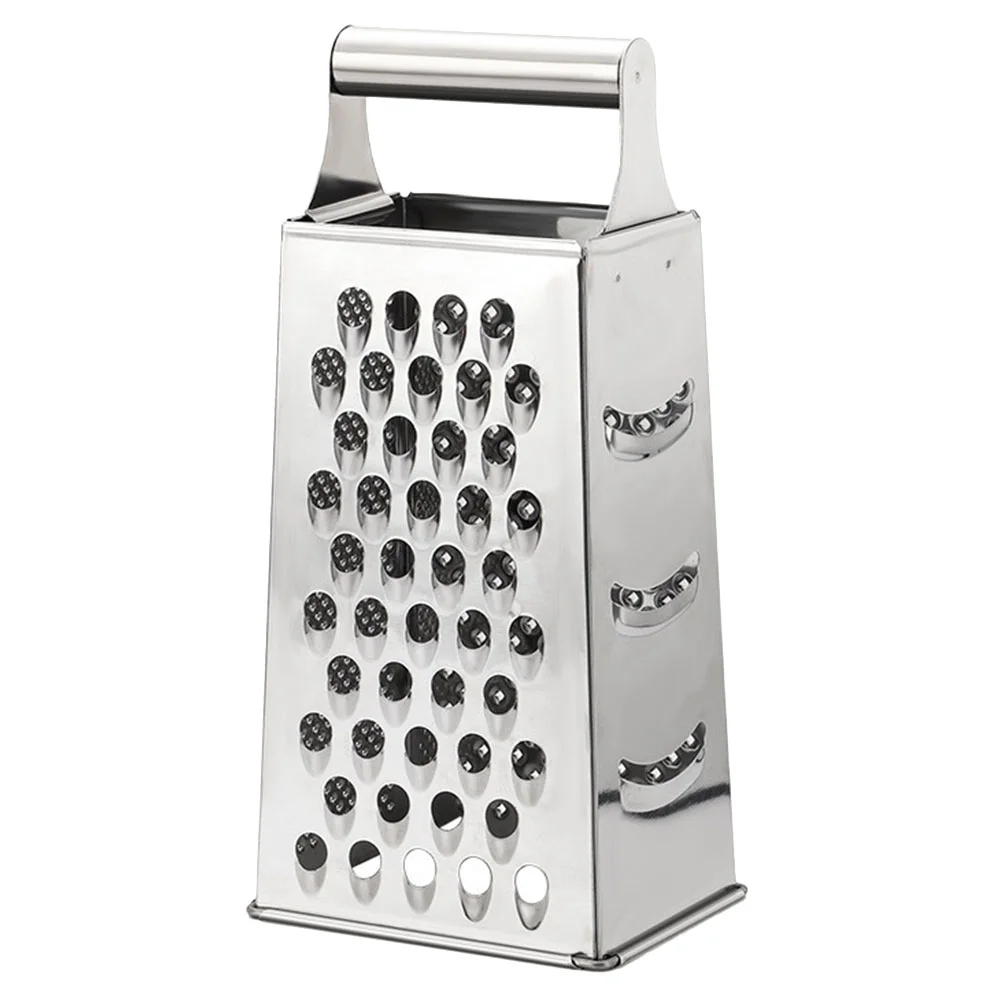 

Kitchen Grater Box 4-Sided Zester Stainless Steel Vegetable Slicer Food Shredder Gadgets