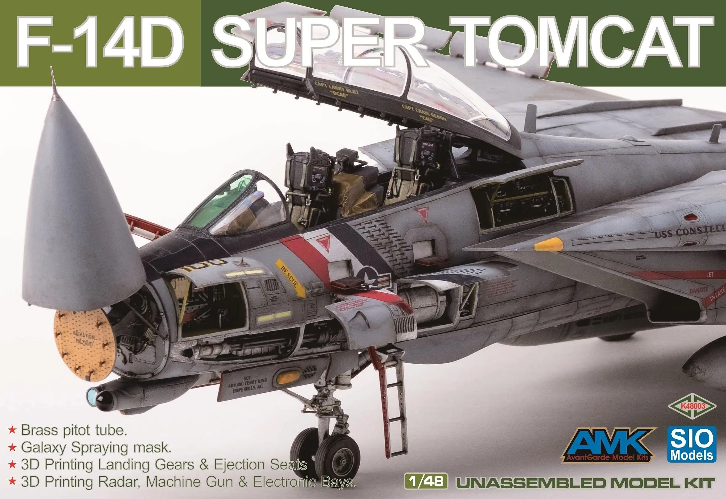 F-14 Tomcat 1/48スケールモデル 1/48 グラマン F-14A トムキャット: スケールモデル｜TAMIYA
